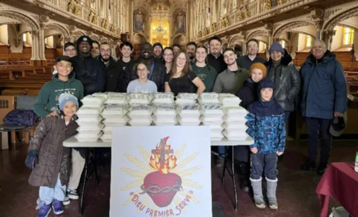 Distribution de repas