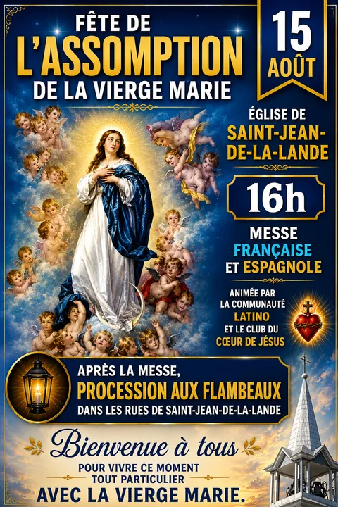 FÊTE DE L'ASSOMPTION DE LA VIERGE MARIE