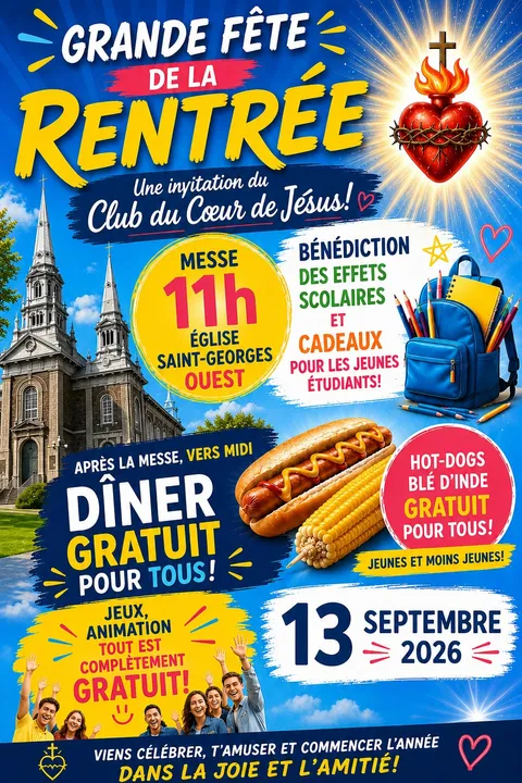 GRANDE FÊTE DE LA RENTRÉE