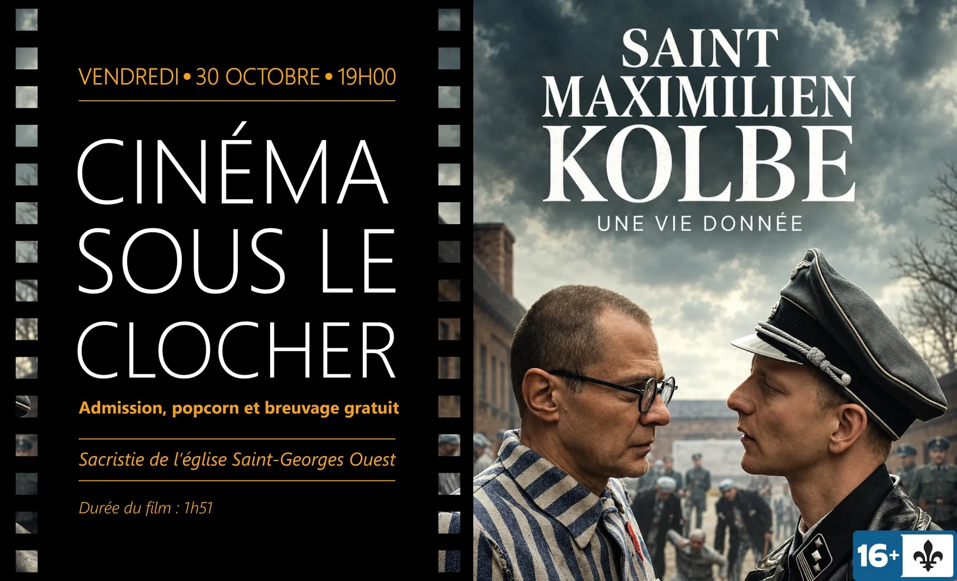 Cinéma sous le clocher